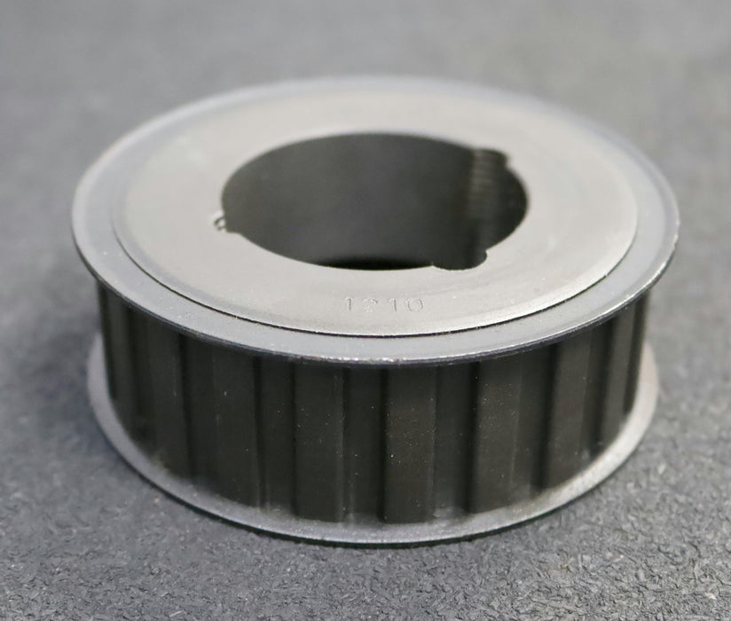 Bild des Artikels Stahl-Zahnscheibe-Pulley-mit-beidseitiger-Bordscheibe-22-H-100-Profil:-H-Z=22