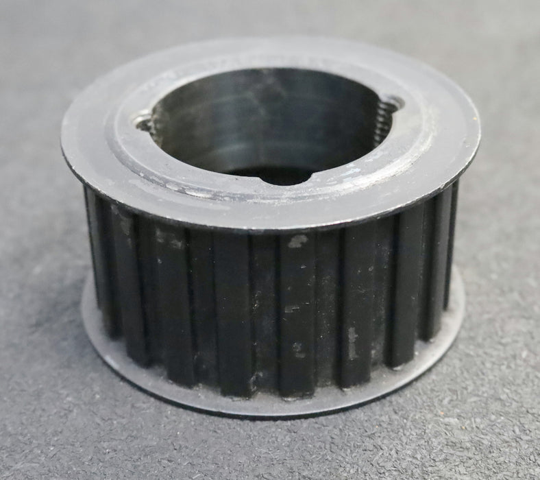 Bild des Artikels Stahl-Zahnscheibe-Pulley-mit-beidseitiger-Bordscheibe-20-H-150-Z=20-Profil:-H