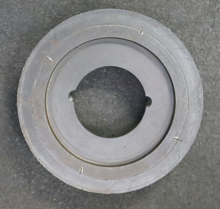 Bild des Artikels Stahl-Zahnscheibe-Pulley-mit-beidseitiger-Bordscheibe-32-H-100-Z=32-Profil:-H-
