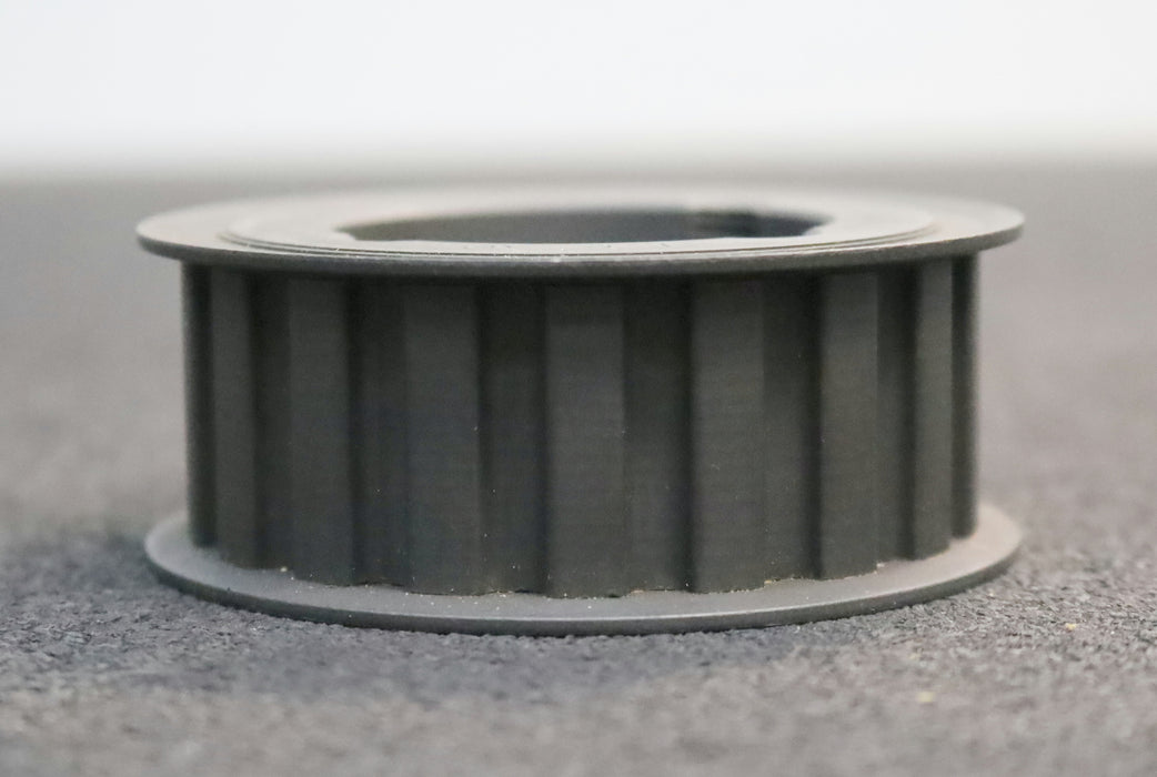 Bild des Artikels Stahl-Zahnscheibe-Pulley-mit-beidseitiger-Bordscheibe-19-H-100-Profil:-H-Z=19