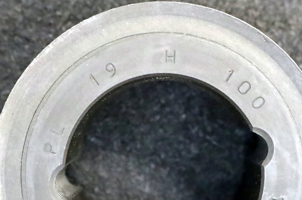 Bild des Artikels Stahl-Zahnscheibe-Pulley-mit-beidseitiger-Bordscheibe-19-H-100-Profil:-H-Z=19