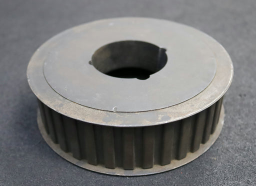 Bild des Artikels Stahl-Zahnscheibe-Pulley-mit-beidseitiger-Bordscheibe-36-H-150-Z=36-Profil:-H-