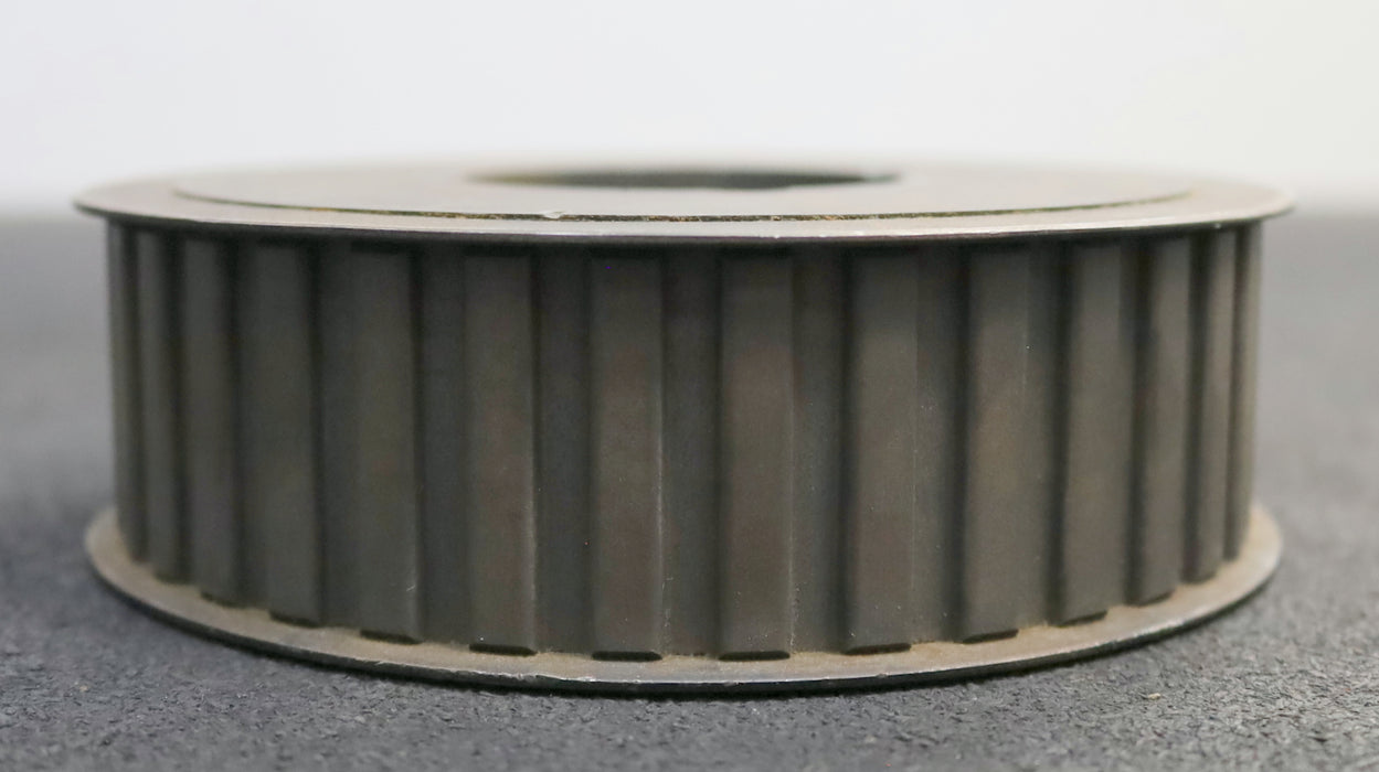 Bild des Artikels Stahl-Zahnscheibe-Pulley-mit-beidseitiger-Bordscheibe-36-H-150-Z=36-Profil:-H-