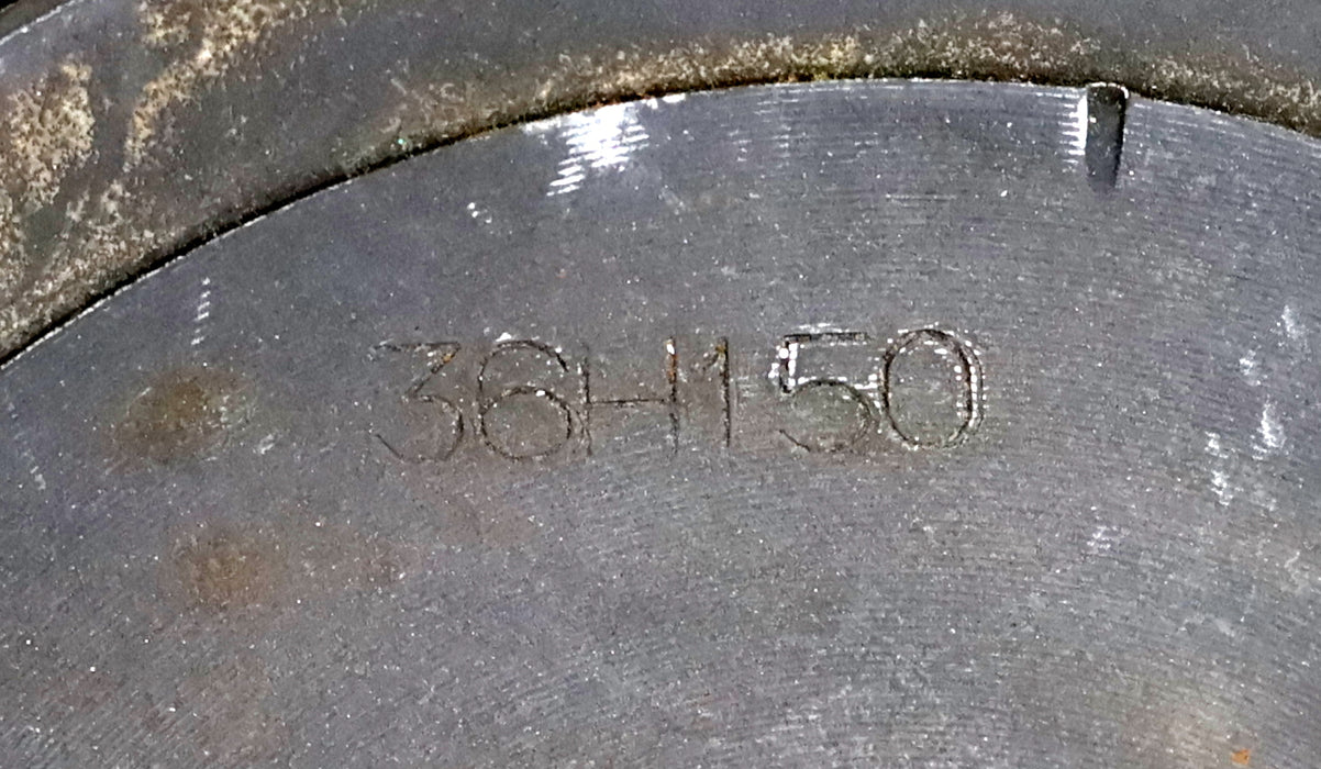 Bild des Artikels Stahl-Zahnscheibe-Pulley-mit-beidseitiger-Bordscheibe-36-H-150-Z=36-Profil:-H-