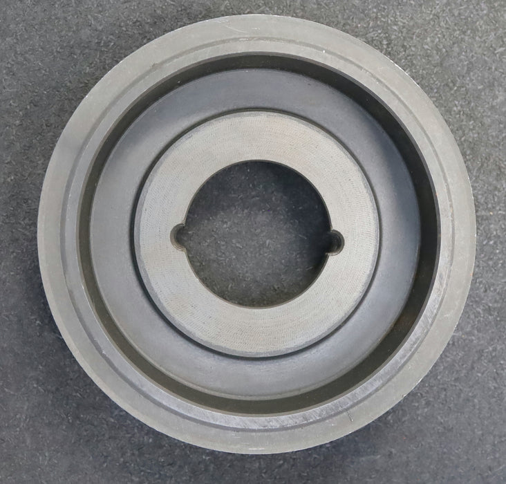 Bild des Artikels Stahl-Zahnscheibe-Pulley-mit-beidseitiger-Bordscheibe-36-H-150-Z=36-Profil:-H