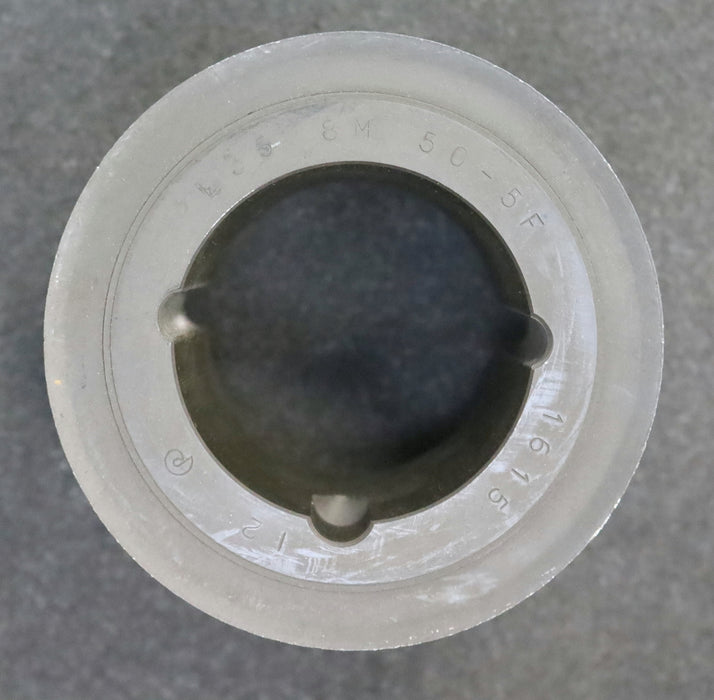 Bild des Artikels Stahl-Zahnscheibe-Pulley-mit-beidseitiger-Bordscheibe-36-8M-50-Profil:-8M-Z=36