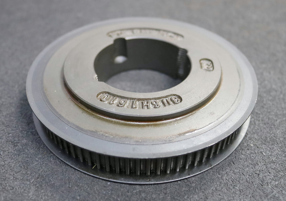 Bild des Artikels Stahl-Zahnscheibe-Pulley-mit-beidseitiger-Bordscheibe-80-5M-15-Profil:-5M-Z=80