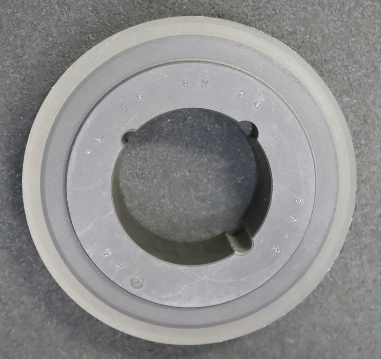 Bild des Artikels Stahl-Zahnscheibe-Pulley-mit-beidseitiger-Bordscheibe-56-8M-20-Profil:-8M--Z=56