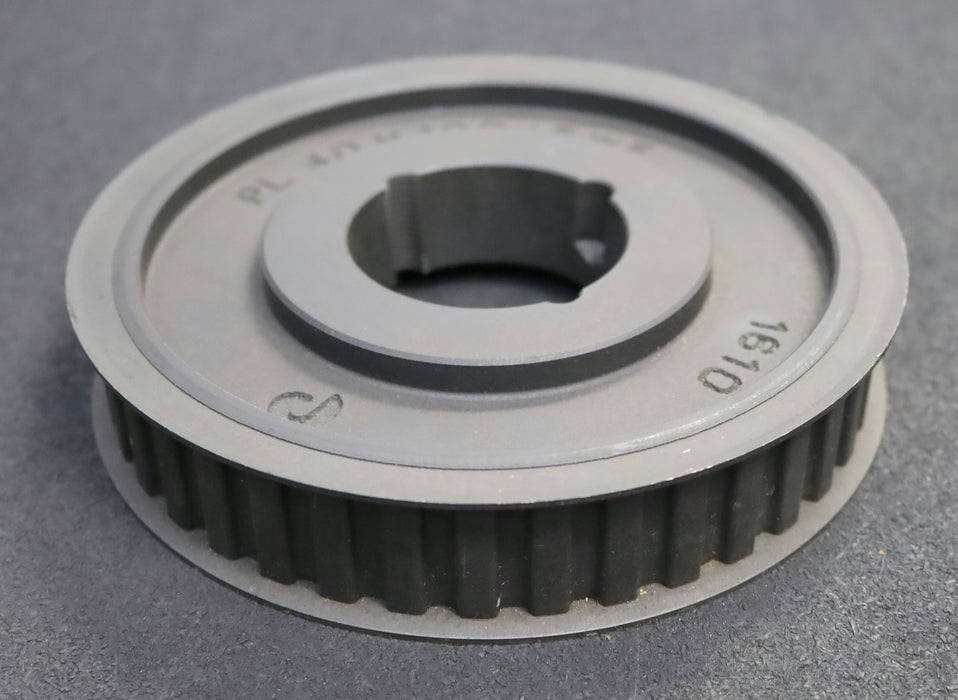 Bild des Artikels Stahl-Zahnscheibe-Pulley-mit-beidseitiger-Bordscheibe-40-H-100-Profil:-H-Z=40