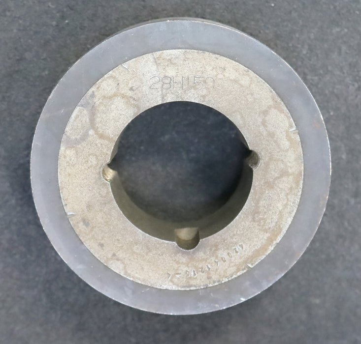 Bild des Artikels Stahl-Zahnscheibe-Pulley-mit-beidseitiger-Bordscheibe-28-H-150-Profil:-H--Z=28