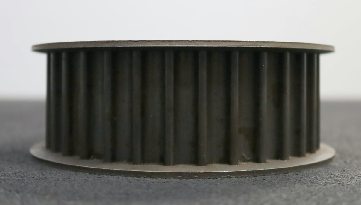 Bild des Artikels Stahl-Zahnscheibe-Pulley-mit-beidseitiger-Bordscheibe-32-14M-040-Profil:14M-Z=32
