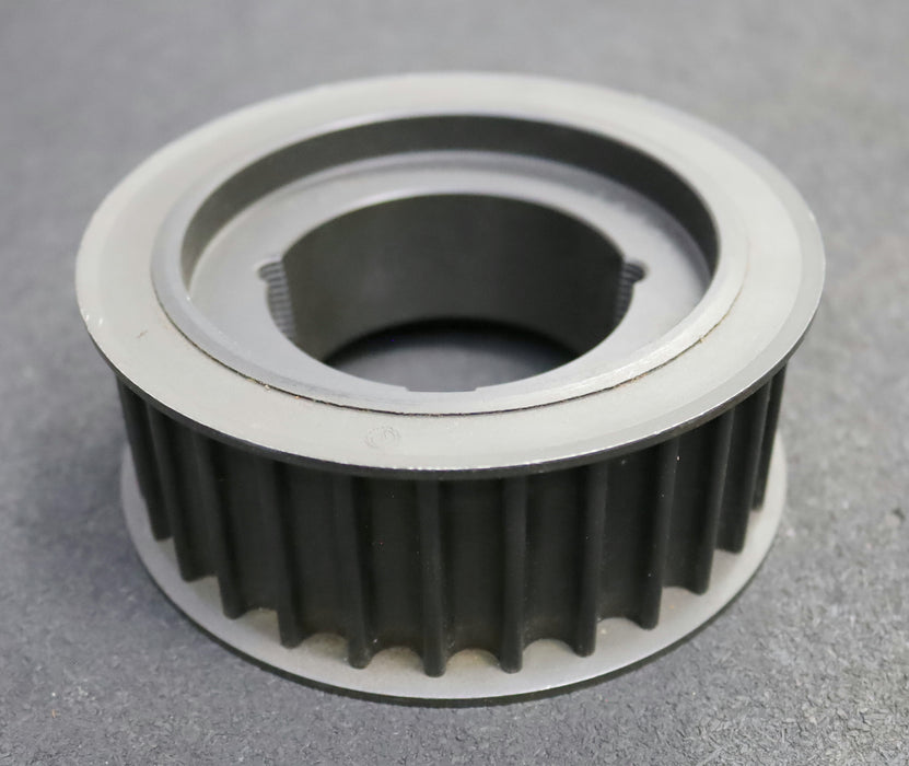 Bild des Artikels Stahl-Zahnscheibe-Pulley-mit-beidseitiger-Bordscheibe-30-14M-040-Profil:14M-Z=30