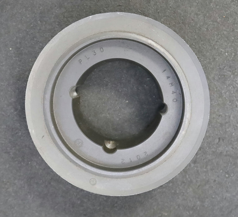 Bild des Artikels Stahl-Zahnscheibe-Pulley-mit-beidseitiger-Bordscheibe-30-14M-040-Profil:14M-Z=30