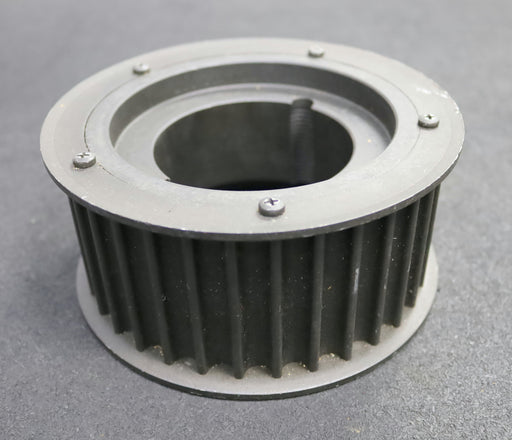 Bild des Artikels Stahl-Zahnscheibe-Pulley-mit-beidseitiger-Bordscheibe-34-14M-055-Profil:14M-Z=34