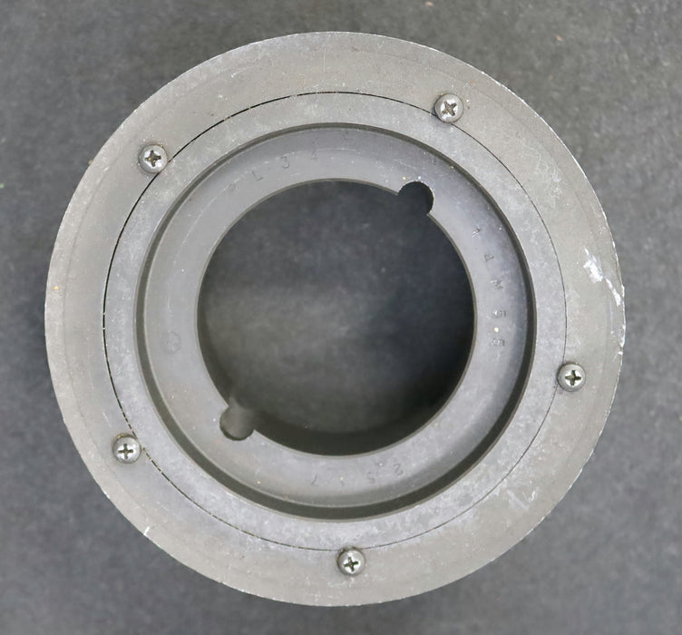 Bild des Artikels Stahl-Zahnscheibe-Pulley-mit-beidseitiger-Bordscheibe-34-14M-055-Profil:14M-Z=34