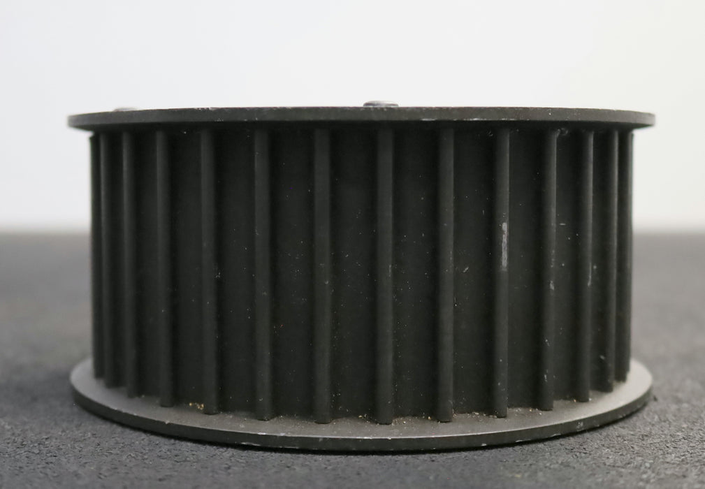 Bild des Artikels Stahl-Zahnscheibe-Pulley-mit-beidseitiger-Bordscheibe-34-14M-055-Profil:14M-Z=34