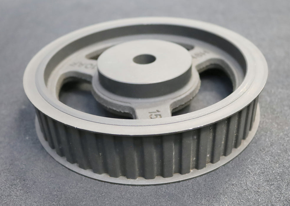Bild des Artikels Stahl-Zahnscheibe-Pulley-mit-beidseitiger-Bordscheibe-48-H-150-Profil:-H--Z=48