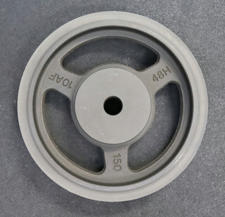 Bild des Artikels Stahl-Zahnscheibe-Pulley-mit-beidseitiger-Bordscheibe-48-H-150-Profil:-H--Z=48