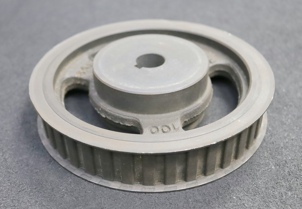 Bild des Artikels Stahl-Zahnscheibe-Pulley-mit-beidseitiger-Bordscheibe-40-H-100-Z=40-Profil:-H