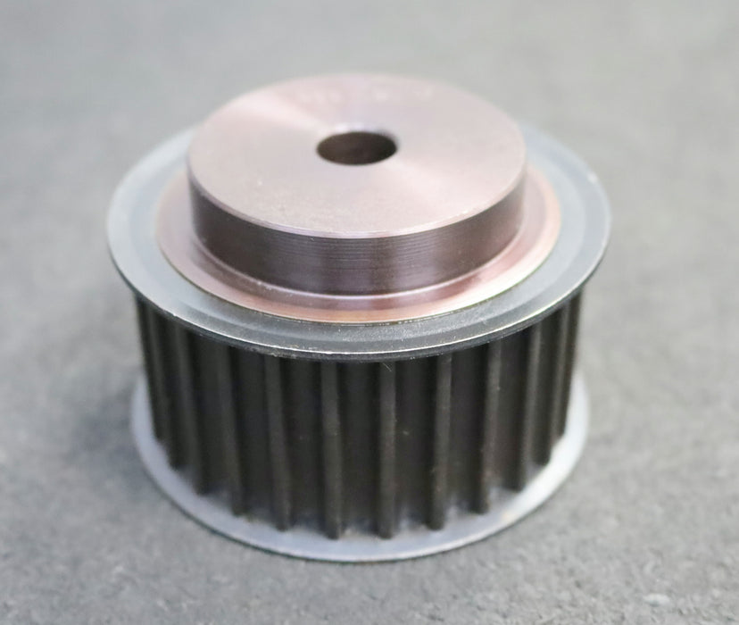 Bild des Artikels Stahl-Zahnscheibe-mit-beidseitiger-Bordscheibe-28-8M-30-Profil:-8M-28-Zähne