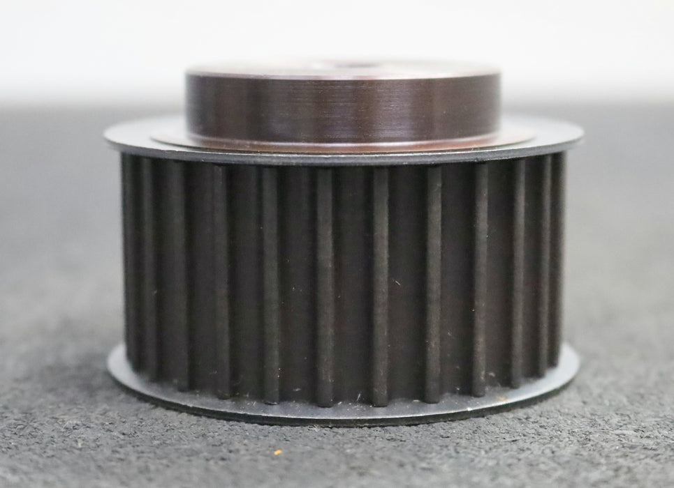 Bild des Artikels Stahl-Zahnscheibe-mit-beidseitiger-Bordscheibe-28-8M-30-Profil:-8M-28-Zähne