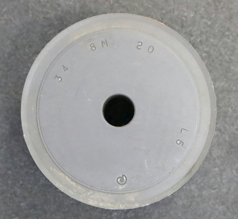 Bild des Artikels Stahl-Zahnscheibe-mit-beidseitiger-Bordscheibe-34-8M-20-Profil:-8M-34-Zähne