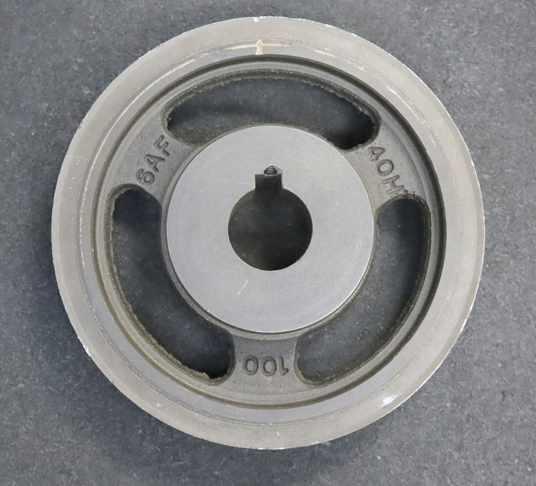 Bild des Artikels Guss-Zahnscheibe-mit-beidseitiger-Bordscheibe-40-H-100-Profil:-H---40-Zähne