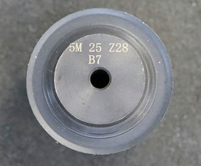 Bild des Artikels 3x-Stahl-Zahnscheibe-mit-beidseitiger-Bordscheibe-28-5M-25-Profil:-5M---28-Zähne