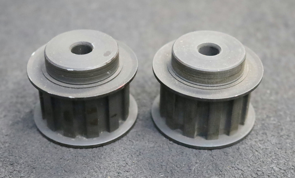 Bild des Artikels 2x-Stahl-Zahnscheibe-mit-beidseitiger-Bordscheibe-12-L-075-Profil:-L---12-Zähne