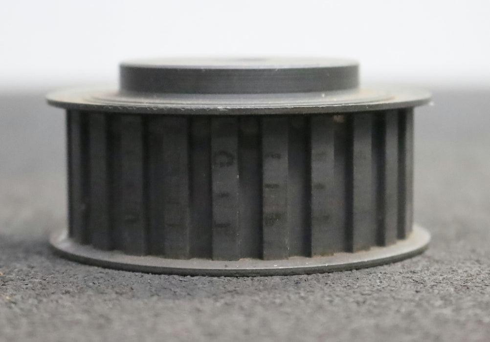 Bild des Artikels Stahl-Zahnscheibe-Pulley-mit-beidseitiger-Bordscheibe-24-L-100-Profil:-L-Z=24