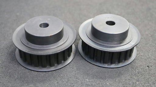 Bild des Artikels 2x-Stahl-Zahnscheibe-mit-beidseitiger-Bordscheibe-22-L-075-Profil:-L---22-Zähne