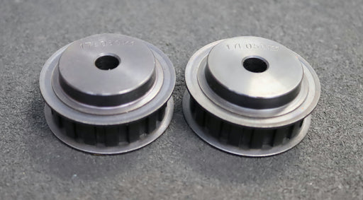 Bild des Artikels 2x-Stahl-Zahnscheibe-mit-beidseitiger-Bordscheibe-17-L-075-Profil:-L---17-Zähne