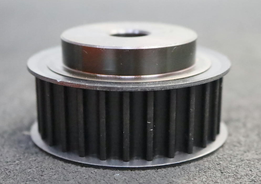 Bild des Artikels Stahl-Zahnscheibe-mit-beidseitiger-Bordscheibe-28-8M-20-Profil:-8M---28-Zähne