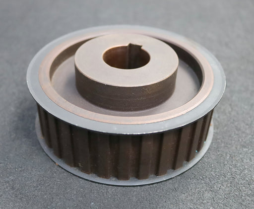 Bild des Artikels Stahl-Zahnscheibe-Pulley-mit-beidseitiger-Bordscheibe-32-H-150-Profil:-H-Z=32-