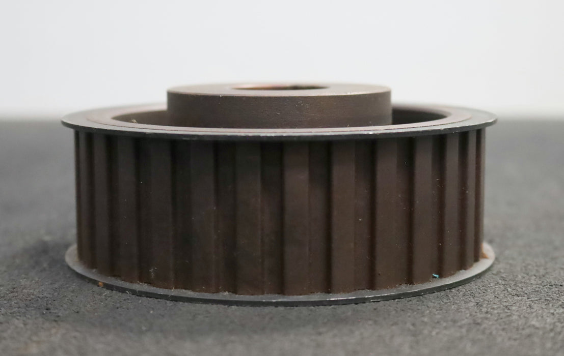 Bild des Artikels Stahl-Zahnscheibe-Pulley-mit-beidseitiger-Bordscheibe-32-H-150-Profil:-H-Z=32-