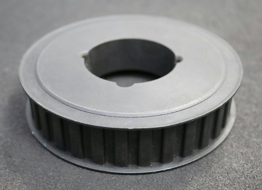 Bild des Artikels Stahl-Zahnscheibe-Pulley-mit-beidseitiger-Bordscheibe-32-H-100-Profil:-H-Z=32-