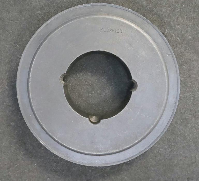 Bild des Artikels Stahl-Zahnscheibe-Pulley-mit-beidseitiger-Bordscheibe-32-H-100-Profil:-H-Z=32-