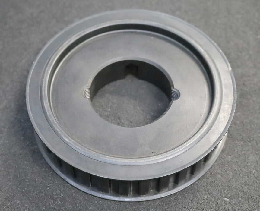 Bild des Artikels Stahl-Zahnscheibe-Pulley-mit-beidseitiger-Bordscheibe-32-H-100-Profil:-H-Z=32-