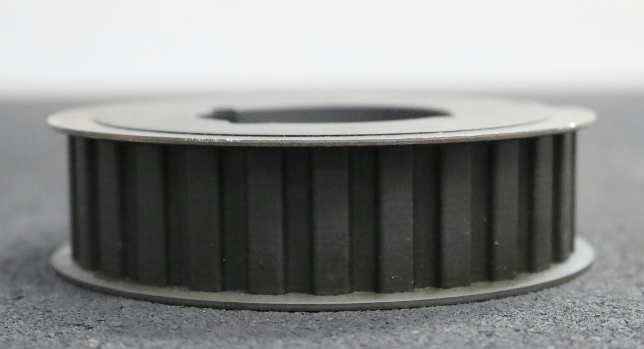 Bild des Artikels Stahl-Zahnscheibe-Pulley-mit-beidseitiger-Bordscheibe-28-H-100-Profil:-H-Z=28-