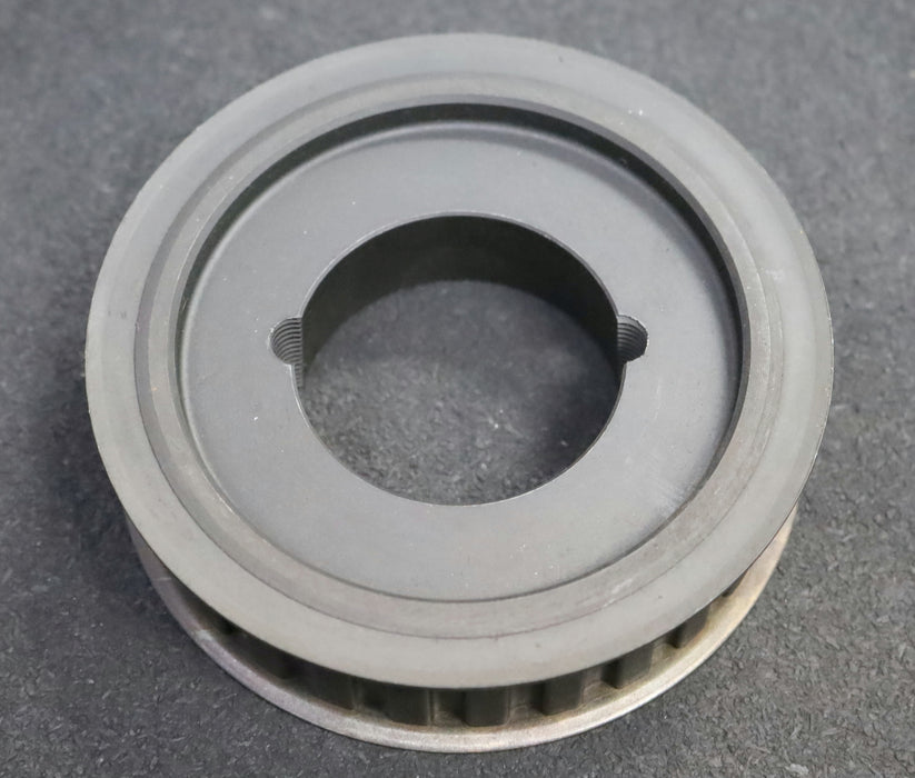 Bild des Artikels Stahl-Zahnscheibe-Pulley-mit-beidseitiger-Bordscheibe-28-H-100-Profil:-H-Z=28-