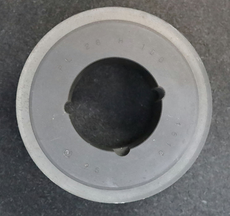 Bild des Artikels Stahl-Zahnscheibe-Pulley-mit-beidseitiger-Bordscheibe-28-H-150-Profil:-H-Z=28-