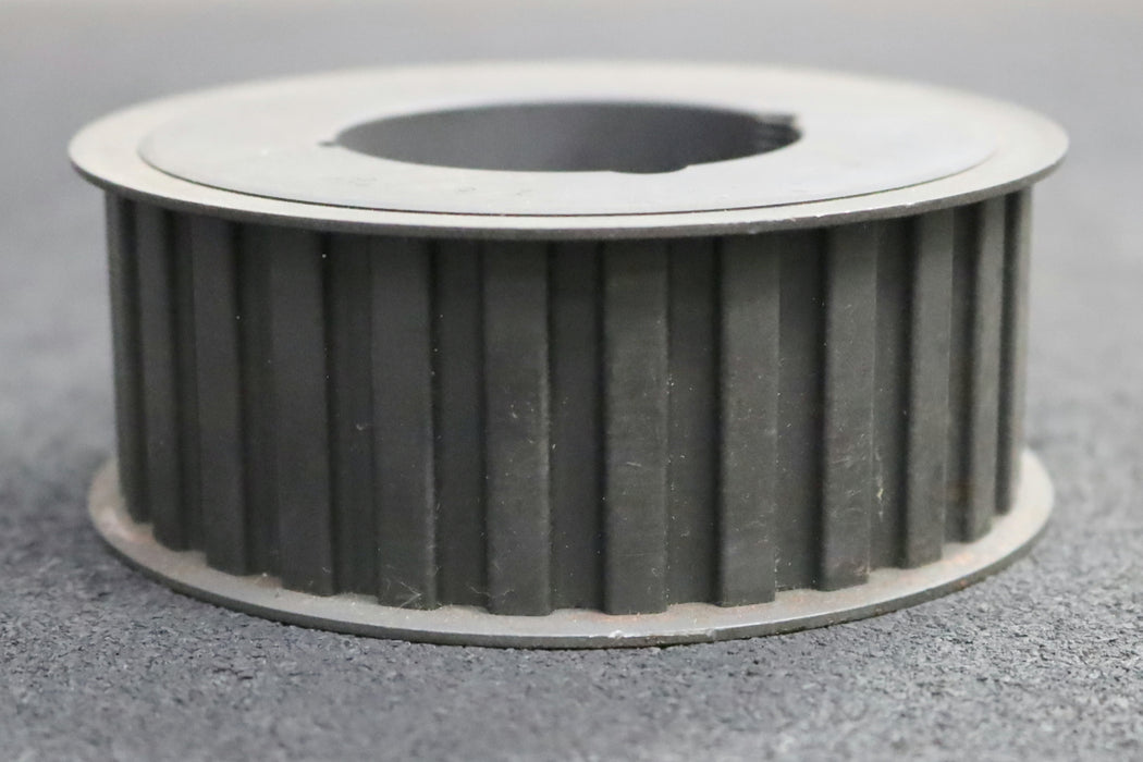 Bild des Artikels Stahl-Zahnscheibe-Pulley-mit-beidseitiger-Bordscheibe-28-H-150-Profil:-H-Z=28-