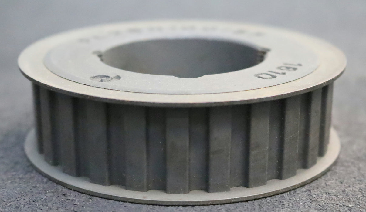 Bild des Artikels Stahl-Zahnscheibe-Pulley-mit-beidseitiger-Bordscheibe-26-H-100-Profil:-H-Z=26-