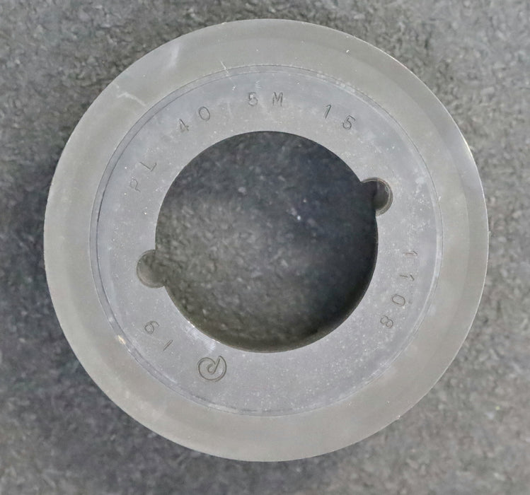 Bild des Artikels 5x-Stahl-Zahnscheibe-mit-beidseitiger-Bordscheibe-40-5M-15-Profil:-5M---40-Zähne