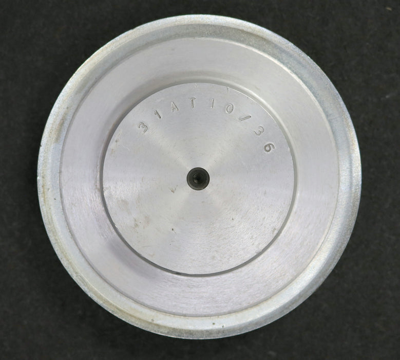 Bild des Artikels Aluminium-Zahnscheibe-mit-beidseitiger-Bordscheibe-31-AT10/36-Profil:-AT10-Z=32-