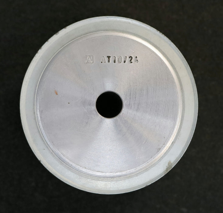 Bild des Artikels Aluminium-Zahnscheibe-mit-beidseitiger-Bordscheibe-40-AT10/24-Profil:-AT10-Z=24-