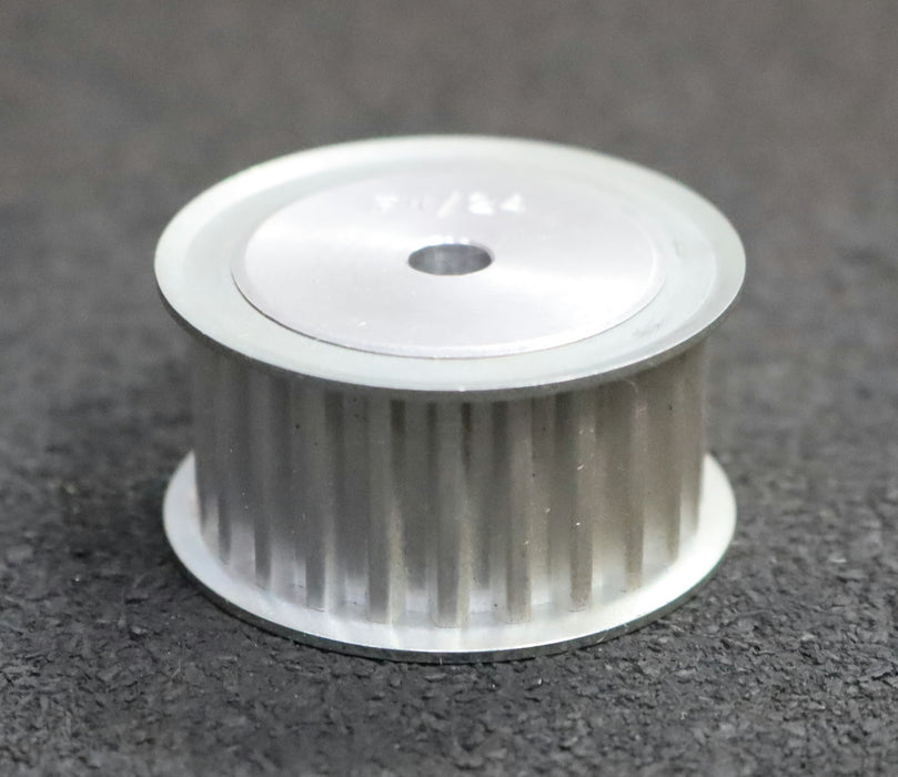 Bild des Artikels 2x-Aluminium-Zahnscheibe-mit-beidseitiger-Bordscheibe-21-T5/24-Profil:-T5-Z=24-