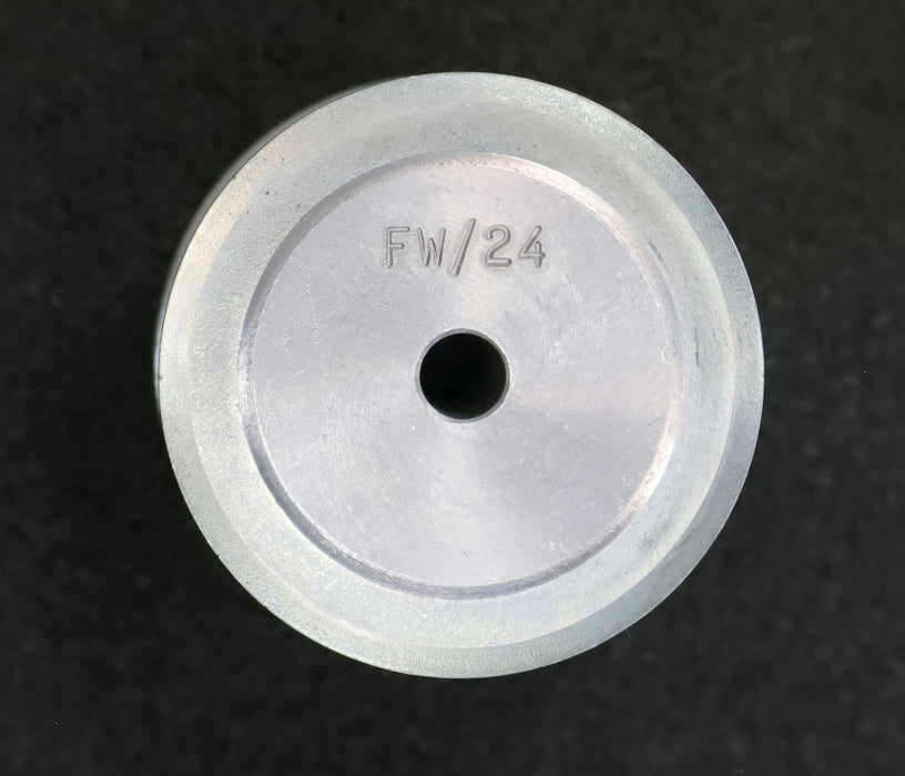 Bild des Artikels 2x-Aluminium-Zahnscheibe-mit-beidseitiger-Bordscheibe-21-T5/24-Profil:-T5-Z=24-