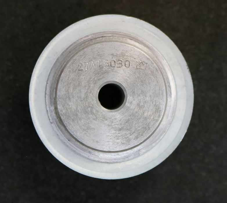 Bild des Artikels 2x-Aluminium-Zahnscheibe-mit-beidseitiger-Bordscheibe-27-AT5/30-Profil-AT5-Z=30-