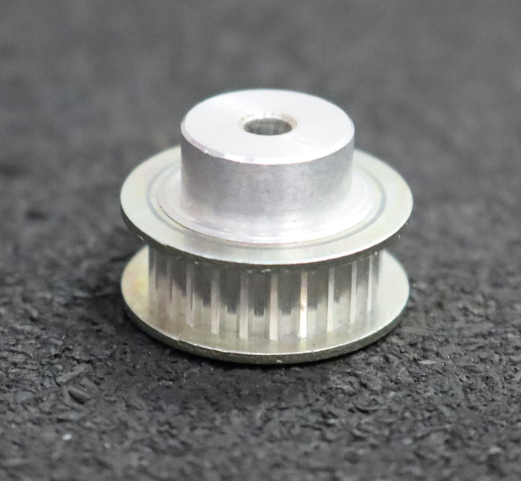 Bild des Artikels 3x-Aluminium-Zahnscheibe-mit-beidseitiger-Bordscheibe-16-T2,5/25-Profil:-T2,5